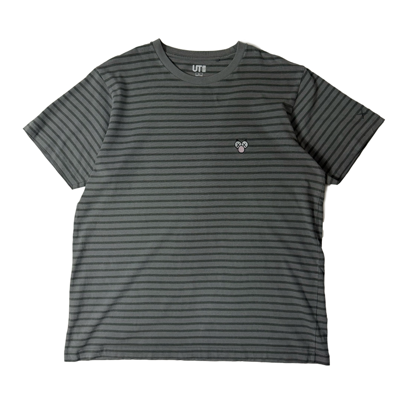 Kaws x Uniqlo Striped T-Shirt